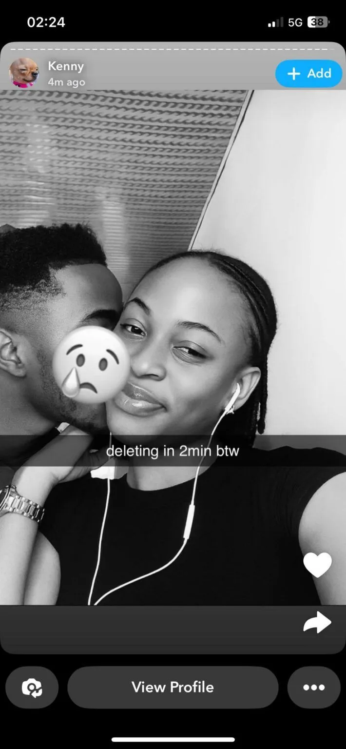 Man cries out as girlfriend denies him after meeting Asherkine