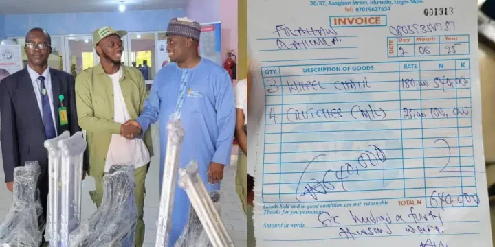 Youth corps member donates full NYSC allowance to federal hospital in Abeokuta Youth corps member donates full NYSC allowance to federal hospital in Abeokuta