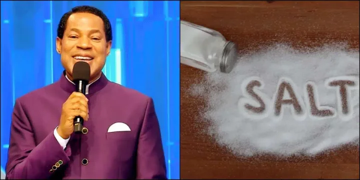 FG warns against excessive salt intake following Pastor Chris Oyakhilome's viral video FG warns against excessive salt intake following Pastor Chris Oyakhilome's viral video
