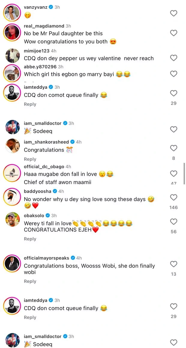 Photos of CDQ and Iyabo Ojo's step-daughter, Vanessa locking lips triggers dating speculation