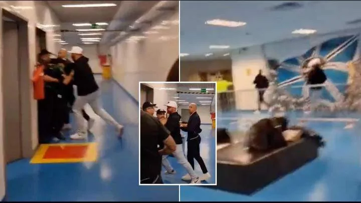 Corinthians staff attempt to storm VAR room at half-time of Gremio game in crazy scenes