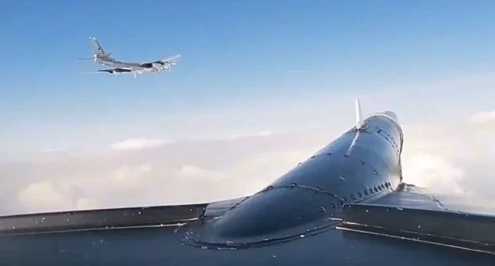 American military aircraft rush to intercept Russian nuclear bomber