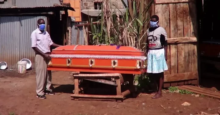 Meet Hamisi, a man who has been sleeping in a coffin for the past 15 years (Video)