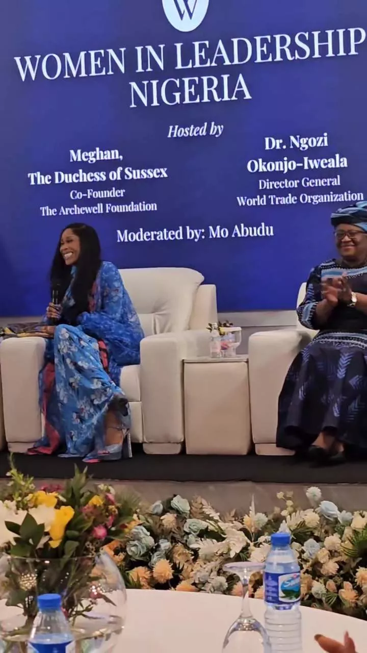 Meghan Markle and Dr Ngozi Okonjo-Iweala host Women in Leadership summit in Nigeria (photos/video