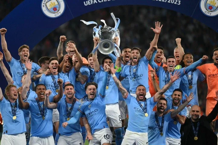 UCL: Manchester City beat Inter to complete historic treble