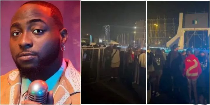 "Is this a prank?" - Davido express shock after Abuja residents refused to turn up for his concert (Video)