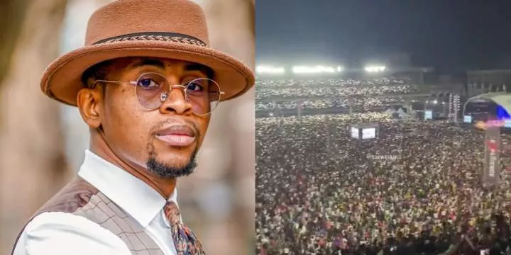 "Your activism is only activated when church folks gather" - Solomon Buchi slams those criticizing the large crowd at 'The Experience' gospel concert