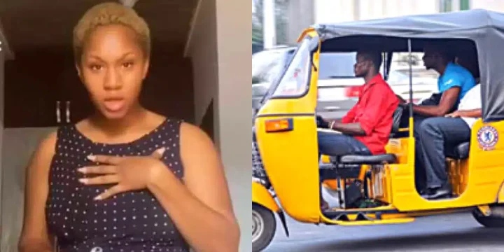 Lady laments, shows off text message she received from keke rider