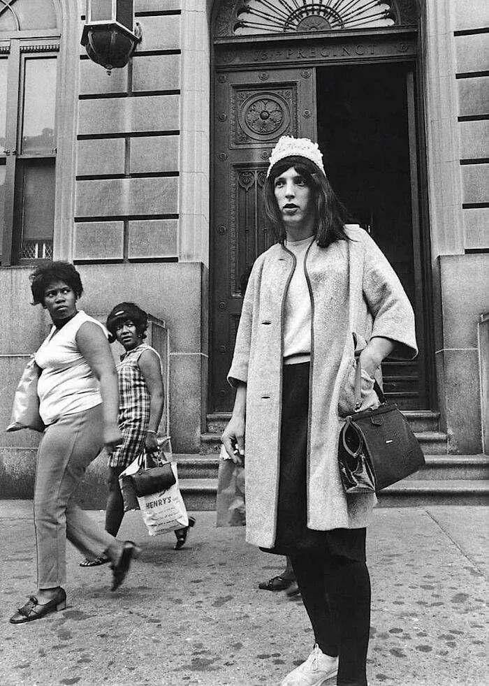 An Undercover Police Officer On Duty. New York, Brooklyn, 1 July 1969