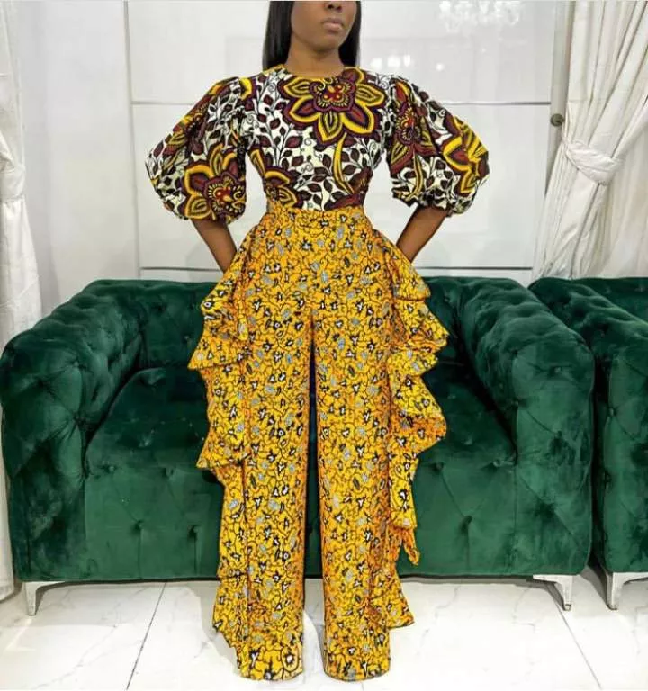 Great Styles of Ankara Jumpsuits 2024