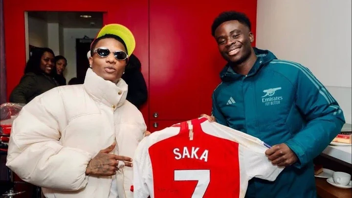 Wizkid Performs at Bukayo Saka's 23rd Birthday Party