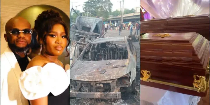 Newlywed couple laid to rest following Otedola Bridge explosion