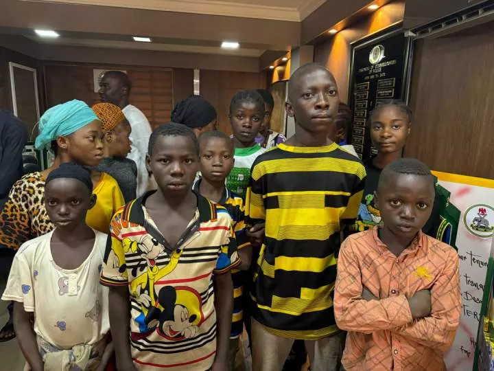 Foiled child trafficking: FCT police rescues 12 children, arrests three suspects