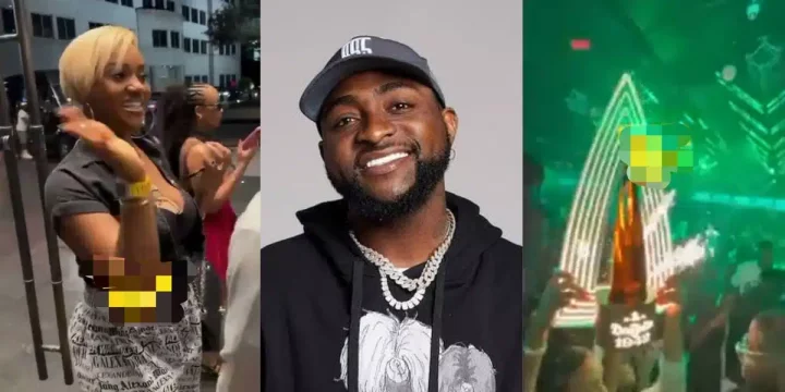 Davido and wife, Chioma party at U.S. nightclub amid ongoing child custody battle with Sophia Momodu