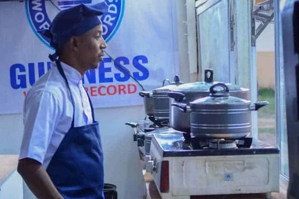 Nigerian Chef 'Breaks' Irish Chef's Cooking Record [Video]