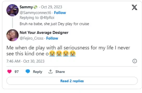 'Played with just N10' - Lady over the moon as she plays virtual bet for the first time wins N431k