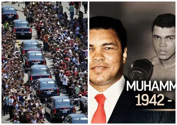 TODAY IN HISTORY: Massive Crowd as Boxing Legend, Muhammad Ali Was Buried