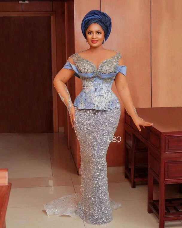 Aso-ebi Lace Styles You Can Rock to Your Next Owambe.