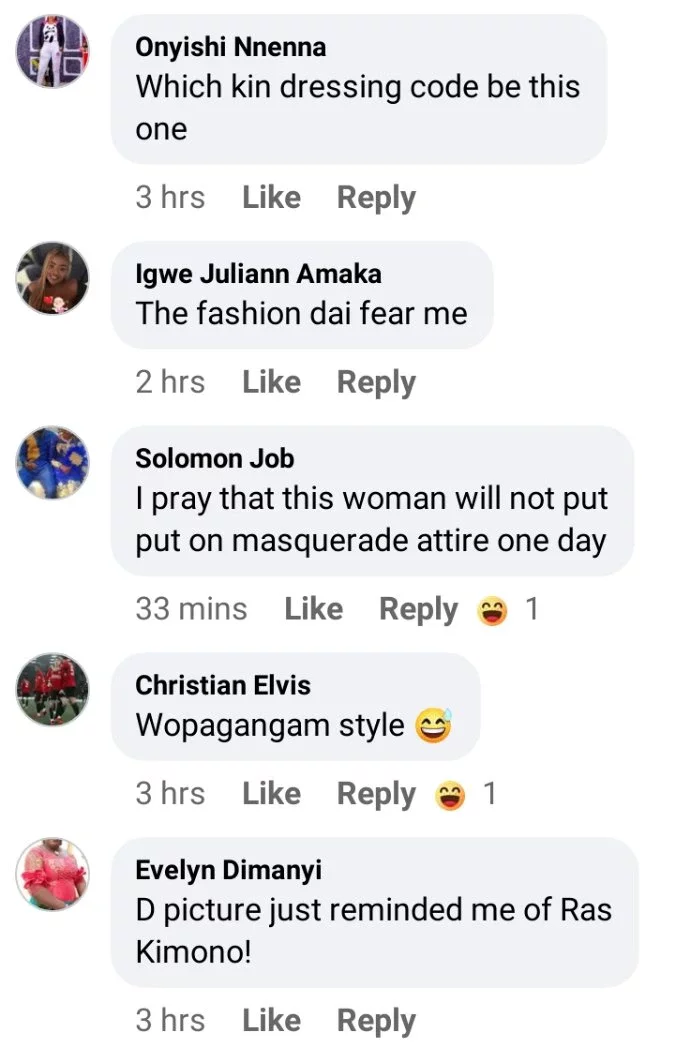 Deborah Enenche causes massive stir with her recent outfit to church event