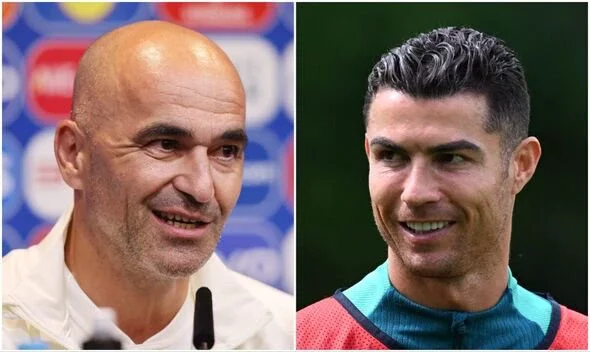 Roberto Martinez fires back at Cristiano Ronaldo question as Portugal boss gets defensive
