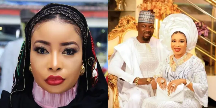 Lizzy Anjorin reveals how her husband was blackmailed with 3 'children' with ex-wife Lizzy Anjorin reveals how her husband was blackmailed with 3 'children' with ex-wife