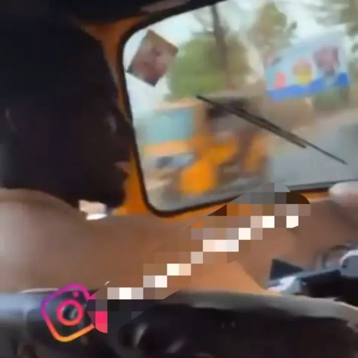 Tricycle rider returns lady to original location after she refuses to pay agreed fare