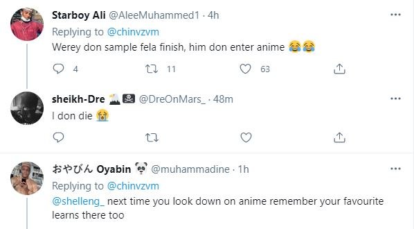 'You don sample Fela finish, he don enter anime' - Burna Boy dragged for quoting text from cartoon