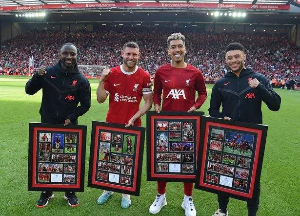 Midfielders Naby Keita, James Milner and Alex Oxlade-Chamberlain all all left Liverpool this summer