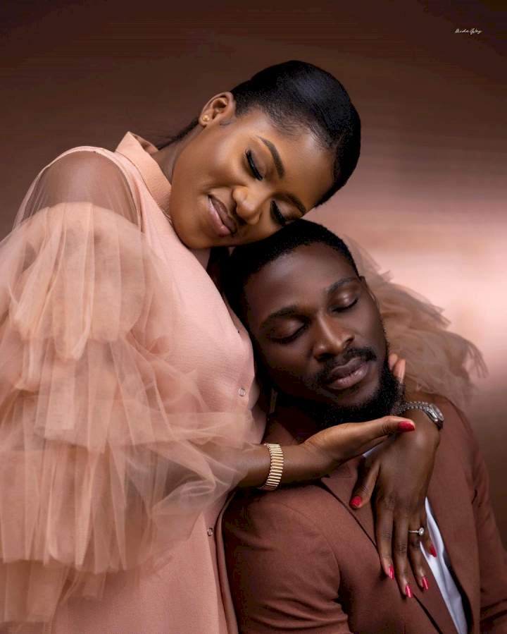 ''I prayed and you came'' Tobi Bakre, gushes over his bride-to-be as he shares more pre-wedding photos