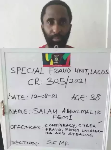 Man arrested for allegedly hacking into the server of a Nigerian bank and moving N1.87 billion