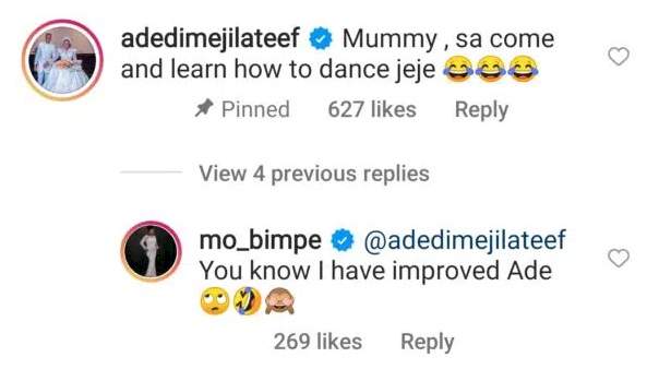 Lateef Adedimeji reacts as wife gives colleague romantic dance (Video)