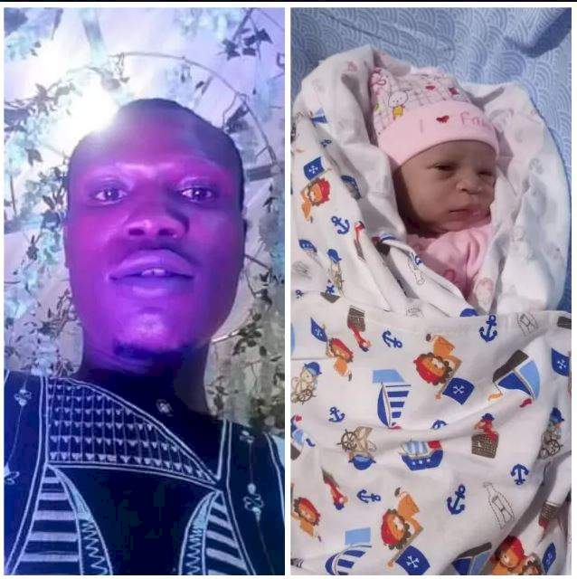 'My pri*k na man you be' - Man praises manhood following the birth of his child