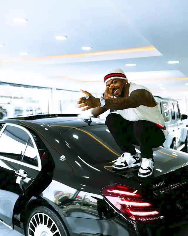 Reactions as Skiibii adds Maybach to his garage weeks after his ex, Dorcas declared him poor and hungry