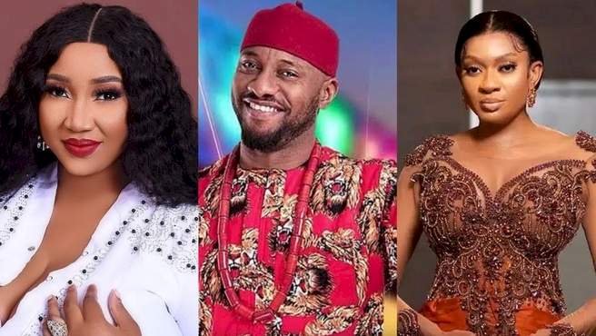 Judy Austin throws subtle shade as she reasserts position as Yul Edochie's wife (Video)