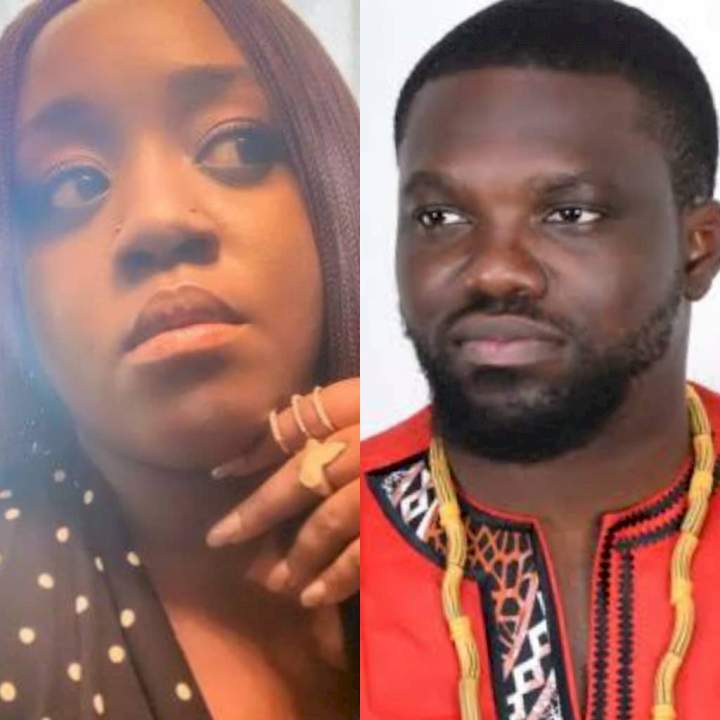 EndSARS frontliner, Moe Odele, hits back at journalist David Hundeyin, after he insinuated a man is funding her lifestyle 
