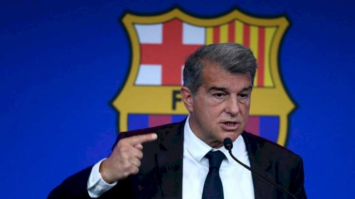 Transfer: Why I met Ronaldo's agent, Jorge Mendes - Barcelona president, Laporta