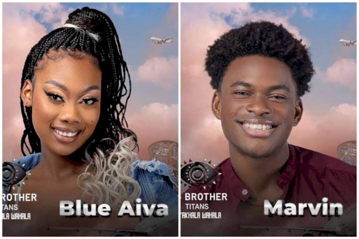 BBTitans: Don't touch me inappropriately, it's for my girlfriend - Marvin warns Blue Aiva (Video)