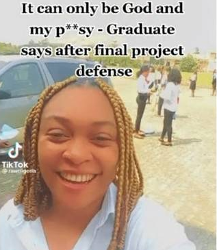Federal Polytechnic Nekede to investigate graduate who credited her graduation to 'God and p***y'