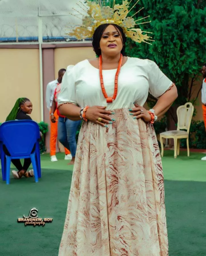 'You need to make a divine decision to protect your mental health and children' - Veteran actress Joyce Kalu, tells May Edochie