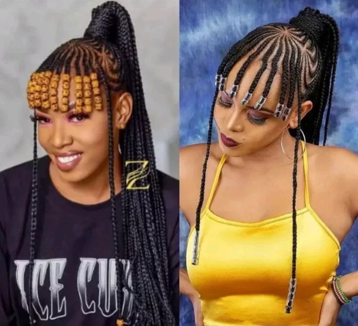 Fulani Braid Hairstyles Ladies Can Rock This Month