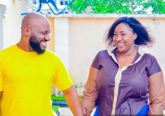 "My paddy for life"- Yul Edochie hails his second wife, Judy Austin