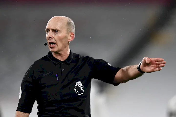 EPL: I made a mistake - Mike Dean regrets VAR decision in Chelsea's 2-2 draw with Spurs
