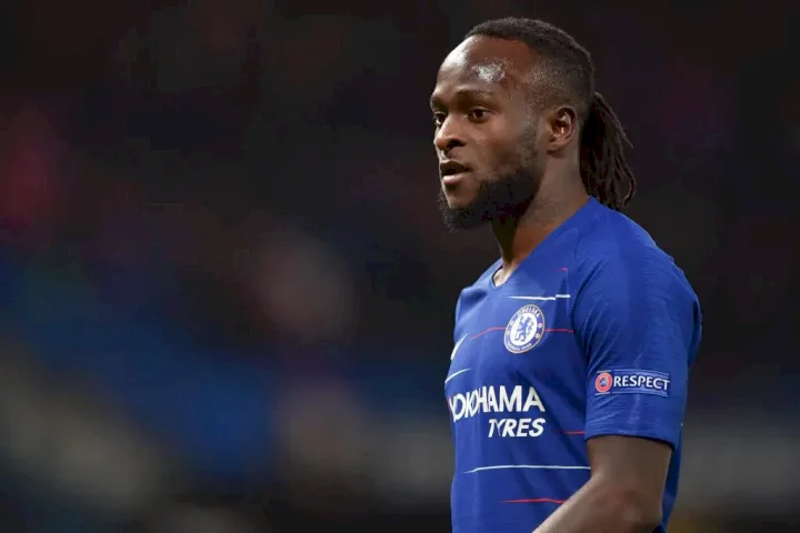 Victor Moses reacts after leaving Chelsea on permanent transfer to new club
