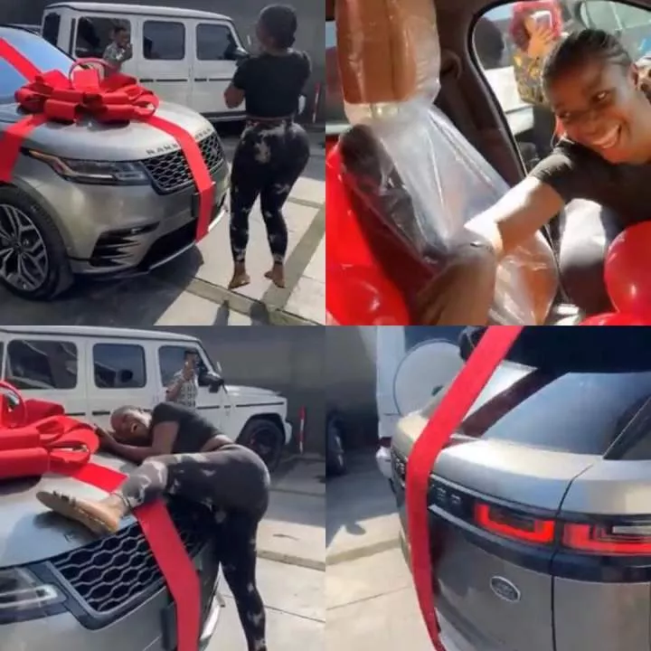 Chef Hilda Baci gets a Range Rover as she turns a year older (video)