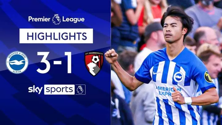 Brighton 3 - 1 Bournemouth (Sep-24-2023) Premier League Highlights