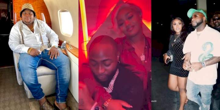 "I sure say she go born another pikin next year" - Cubana Chief Priest predicts as he shares new loved-up video of Davido and Chioma