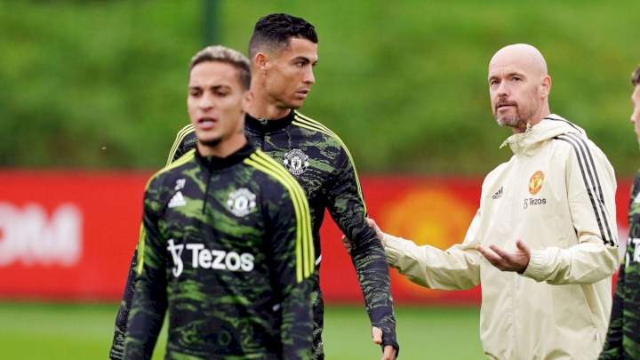 EPL: How Cristiano Ronaldo treats me at Man Utd - Antony