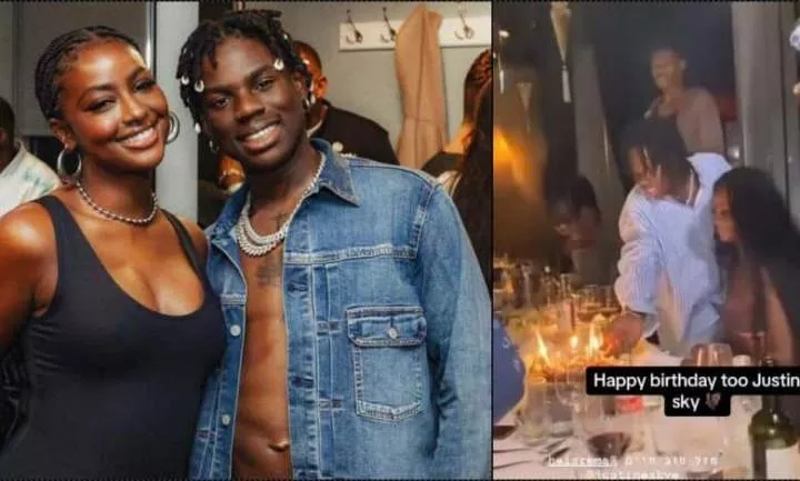 Justine Skye celebrates birthday with Rema, sparks dating rumor (Video)