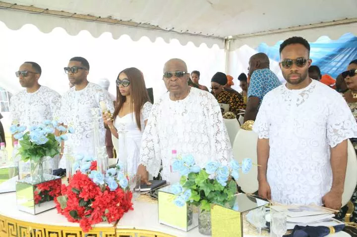 Photos from the funeral of wife of former Senate President Ken Nnamani