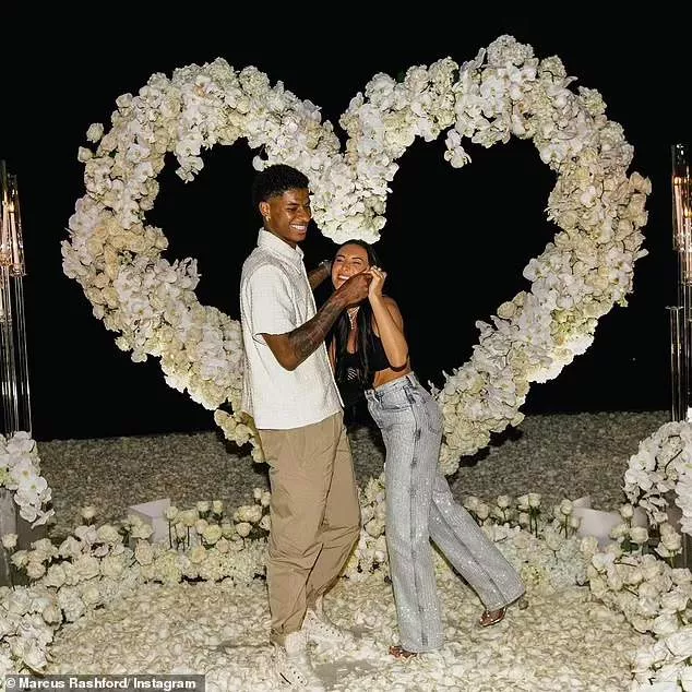 Manchester United star, Marcus Rashford split from childhood sweetheart fiancée Lucia Loi